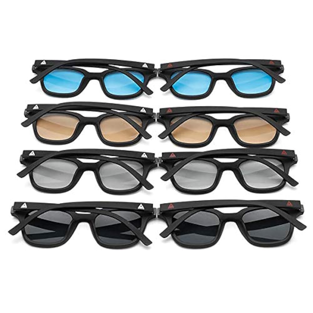 SUNKAK サングラスセット SUNKAK サンカク サングラス メンズ レディース ブランド 色 UV